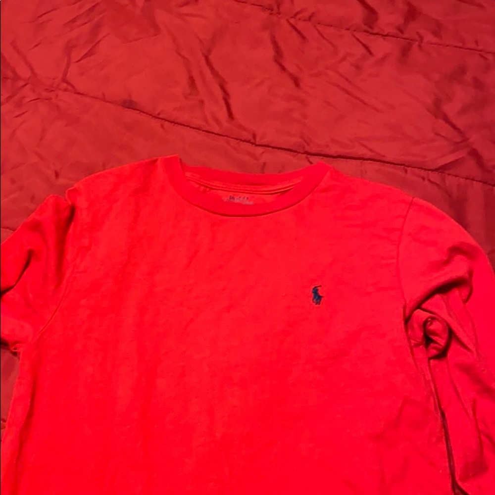 Long sleeve Ralph Lauren polo tee